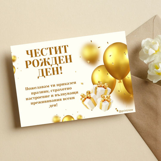 Персонализирана картичка за рожден ден 02