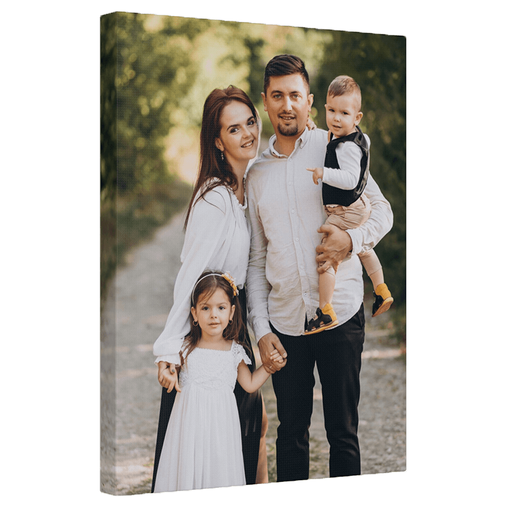 Снимка върху канава с финишен лак